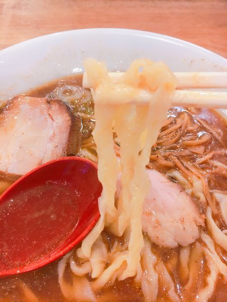 「喜多方ラーメン（煮干し）」@麺や 七彩 八丁堀店の写真