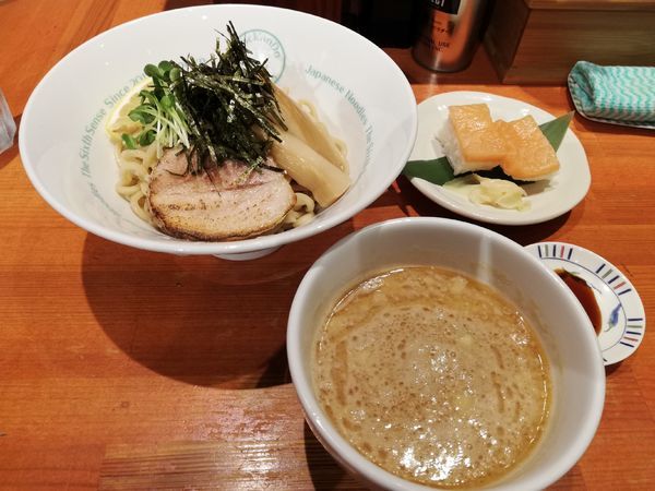 「鮭豚骨つけ麺　限定」@麺屋 六感堂 Rock'anDoの写真