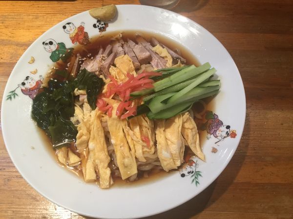 「【夏季のみ】冷し中華(¥720)」@萬龍軒の写真