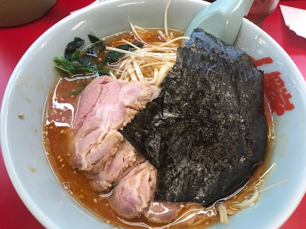 「辛味噌ネギチャーシュー麺」@ラーメン山岡家 牛久店の写真