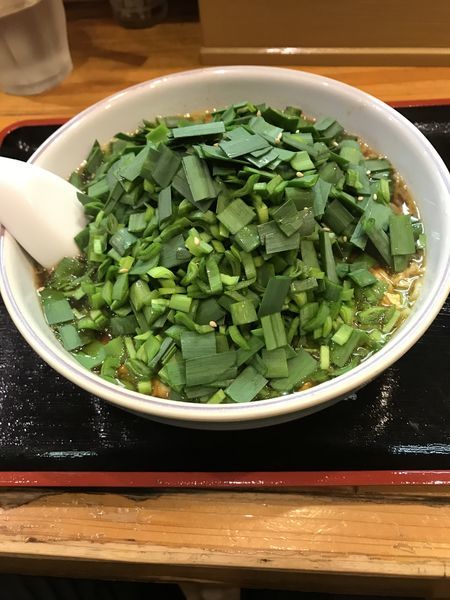 「ニラ玉ラーメン」@麺ぽーかろぅの写真