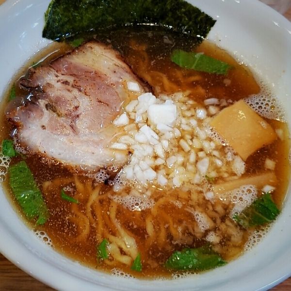 「煮干しらぁめん ６００円」@らぁ麺屋まるわの写真