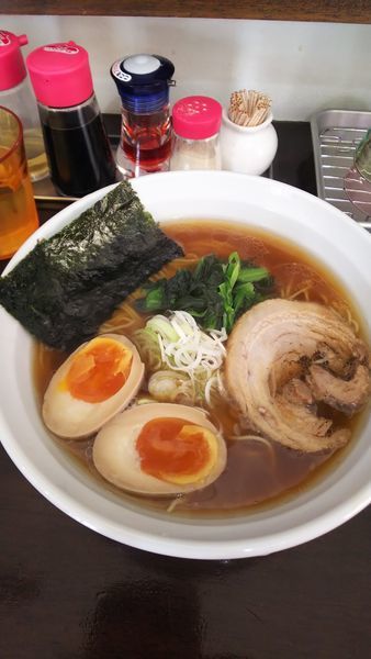 「味玉ラーメン」@豚粉屋の写真