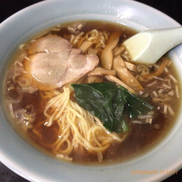 「ラーメン480円」@市場三幸の写真