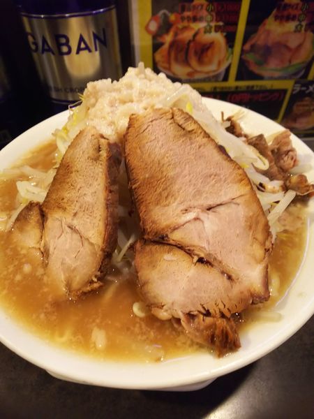 「ラーメン(小)」@ガツ盛りラーメン バンブル 西浦和店の写真