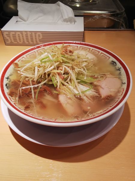 「ねぎそば+味玉」@田中そば店の写真