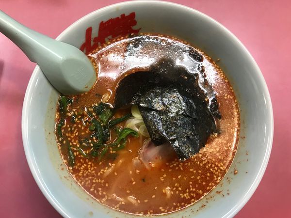 「辛味噌ラーメン」@山岡家 平塚店の写真