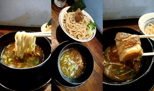 「『淡麗魚介つけそば 大(￥850)』」@喜多方ラーメンcafeざくろの写真