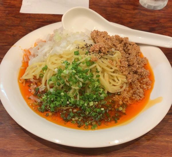 「冷し汁なし坦々麺」@ラーメン力丸の写真