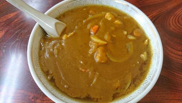 「カレーラーメン　７５０円」@みのりやの写真
