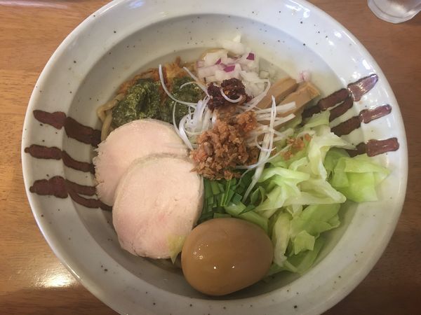 「鶏まぜそば2型」@中華そば かずしのの写真