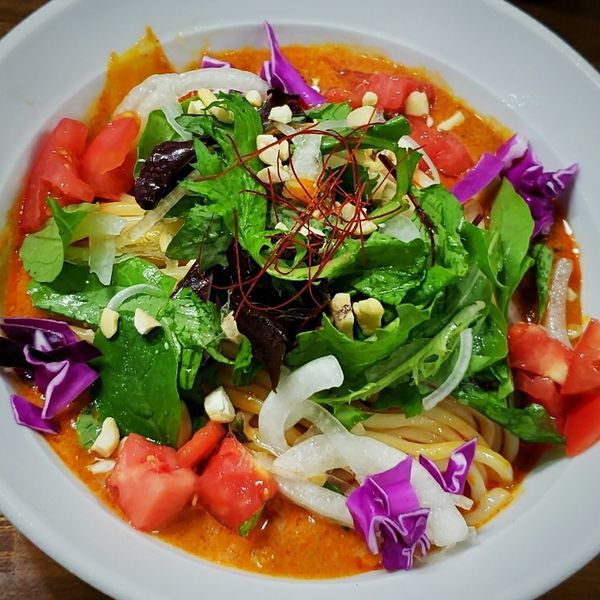 「【期間限定】まろやか豆乳の冷やし坦々まぜそば ８５０円」@三代目 むじゃきの写真