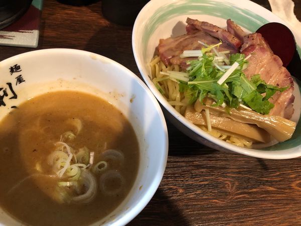 「酒粕つけめん」@自家製麺 麺屋 利八の写真