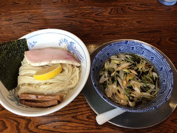 「昆布水つけ麺(醤油)」@中華そば 一楽の写真
