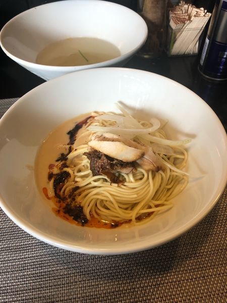 「和え玉(坦々 400円」@煮干乱舞 越谷店の写真