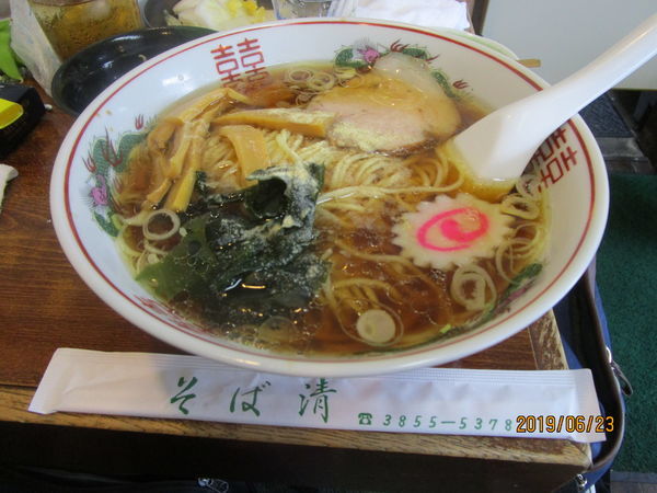 「ラーメン」@そば清の写真