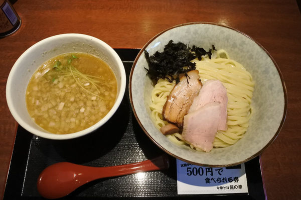「煮干しつけ麺￥７３０」@中華そば 蓮の華の写真