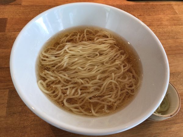 「素ラーメン」@都電テーブル 雑司が谷店の写真