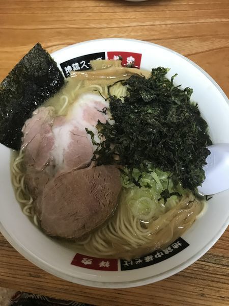 「磯塩ラーメン（¥750)」@地鶏中華そば 祥秀の写真