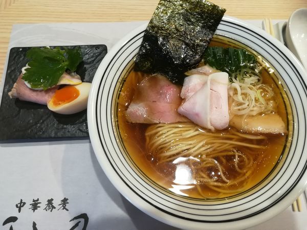 「特製中華蕎麦」@清湯醤油 ほし乃の写真