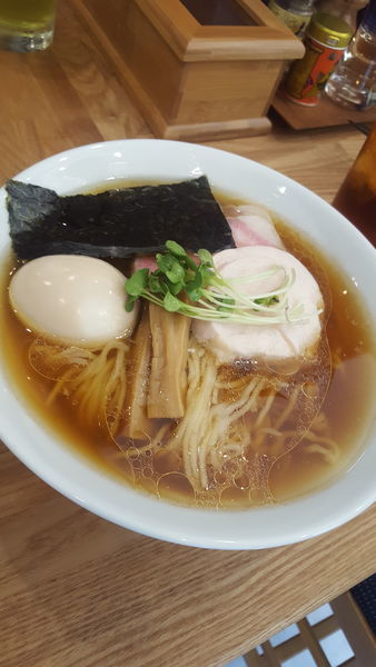 「鶏醤油ラーメン」@自家製麺 純の写真