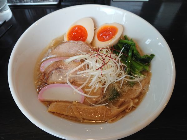 「【限定】鯛だし潮らーめん850円＋味玉100円」@麺や 笑 ～Sho～の写真