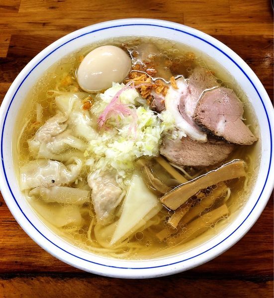 「塩まるとくらーめん」@支那そば 福々亭の写真