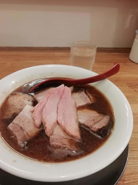 「喜多方肉そば(煮干)」@麺や 七彩 八丁堀店の写真