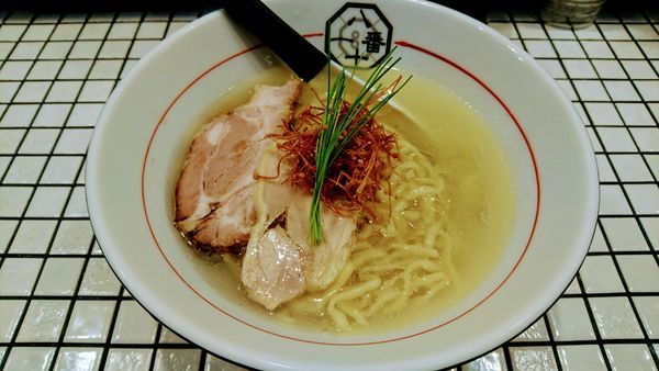 「【期間限定】冷やし塩そば(中太手もみ麺)」@81番の写真