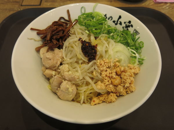 「冷やしまぜそば：800円」@つけめん あの小宮の写真