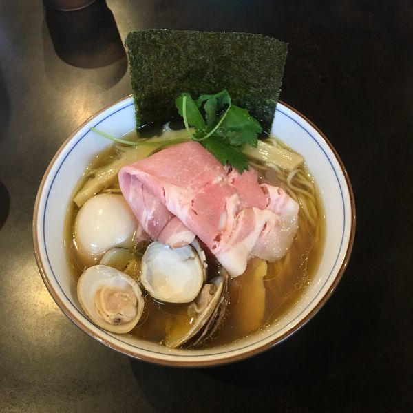 「特製蛤そば」@中華そば 四つ葉の写真