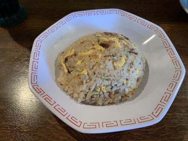 「半チャーハン」@焼豚ラーメン 三條の写真