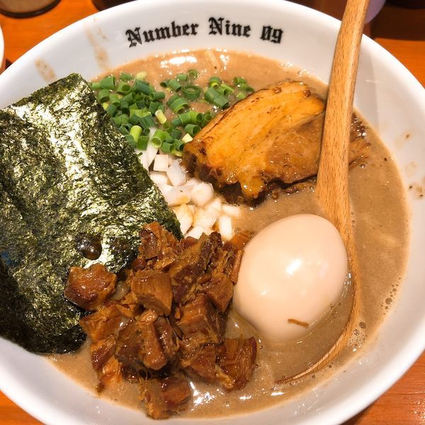 「贅沢らーめん ¥1000」@麺Dining Number Nine 09の写真
