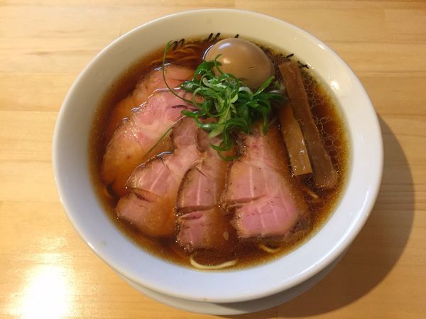 「醤油煮玉子チャーシュー」@麺庵ちとせの写真