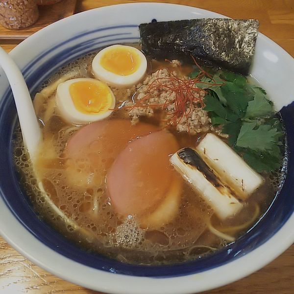 「【5周年限定】鴨ねぎラーメン」@麺屋 鶏口の写真