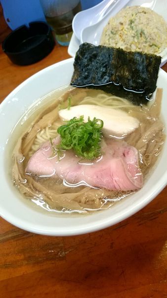 「雉出汁塩らーめん  900円」@会津ばんだいらーめん 伊勢崎店の写真