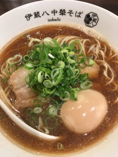 「中華そば＋とろり味玉」@伊蔵八中華そばの写真