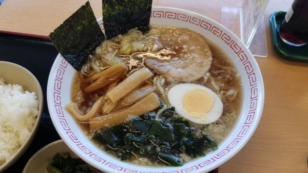 「こってり醤油ラーメン」@Daily亭 中央道上り 原PAの写真