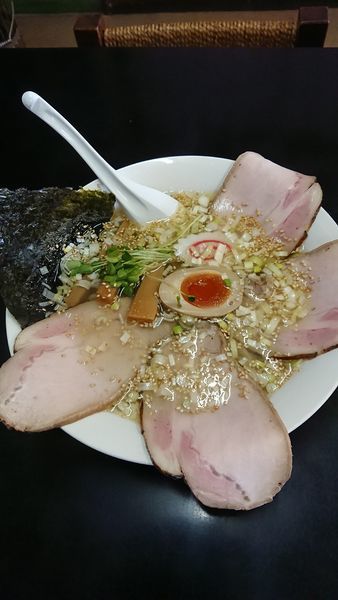 「塩チャーシュー」@奥久慈ラーメン なかざわの写真