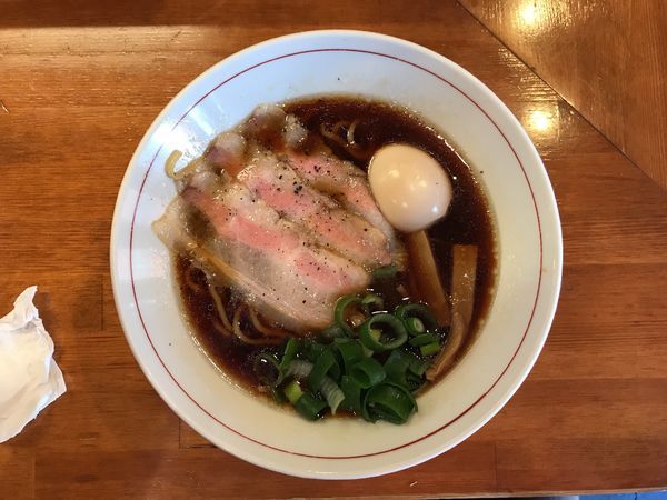 「煮玉子中華そば」@醤油と貝と麺そして人と夢の写真