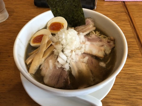 「◯特煮干そば 並200g」@煮干そば とみ田の写真