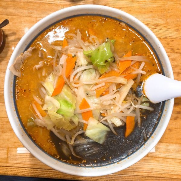 「こくうま野菜ラーメン」@ラーメン ねぎっこ 下川俣店の写真
