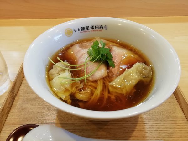 「醤油らーめん、つけ麺、塩らーめん、塩つけ麺」@飯田商店 湯河原本店の写真
