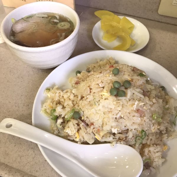 「にんにく炒飯（￥750）」@代一元 大森店の写真