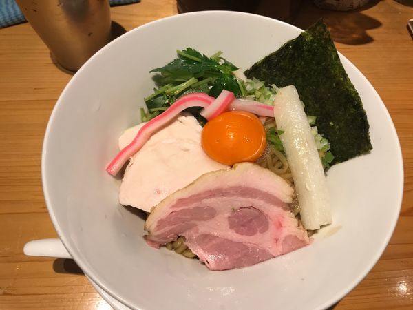 「混ぜそば」@Ginza Noodles むぎとオリーブの写真