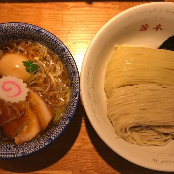 「特製清湯つけそば」@つけそば 神田勝本の写真