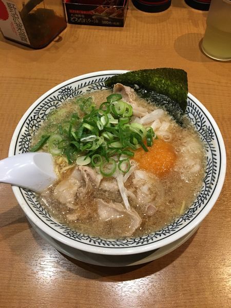 「肉そば 650円(税別)」@丸源ラーメン 足利店の写真