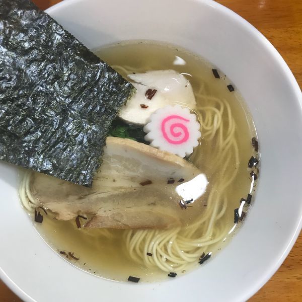 「煮干しラーメン 塩」@らーめん そよ風 西浦和店の写真