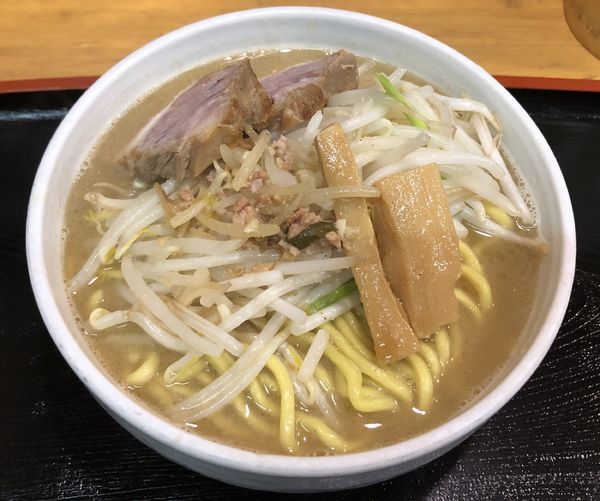 「味噌ラーメン 大盛 野菜中盛」@味噌麺処 花道庵の写真