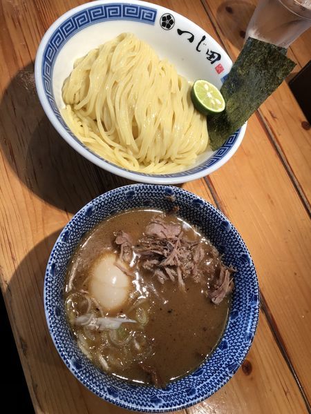 「濃厚豚崩しつけ麺」@つじ田 神田御茶ノ水店の写真
